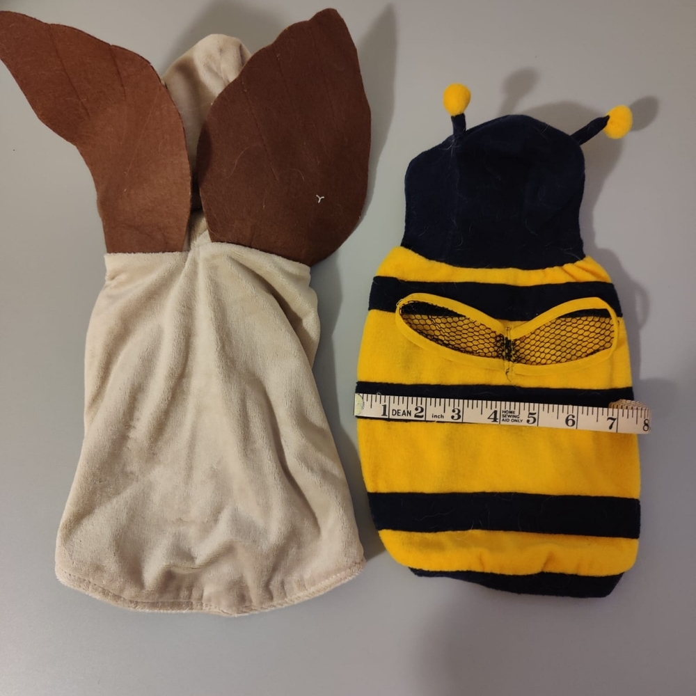 Lot of 2 pre-owned costumes for small dogs